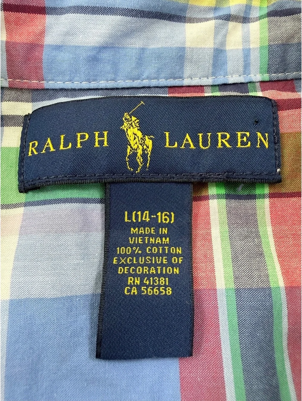 Ralph Lauren - Youth button down shirt - sz L (14/16)